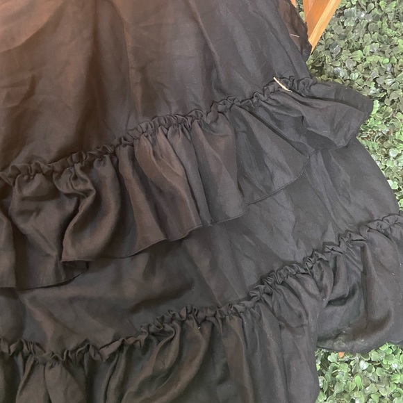 🛍️ Maxi Black Dress. Size- M - Picture 9 of 13
